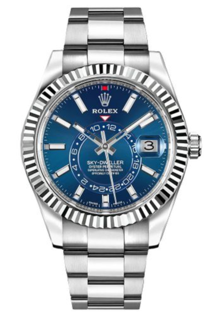 Pre-Owned Rolex Skydweller Blue Dial on Oyster Band 326934